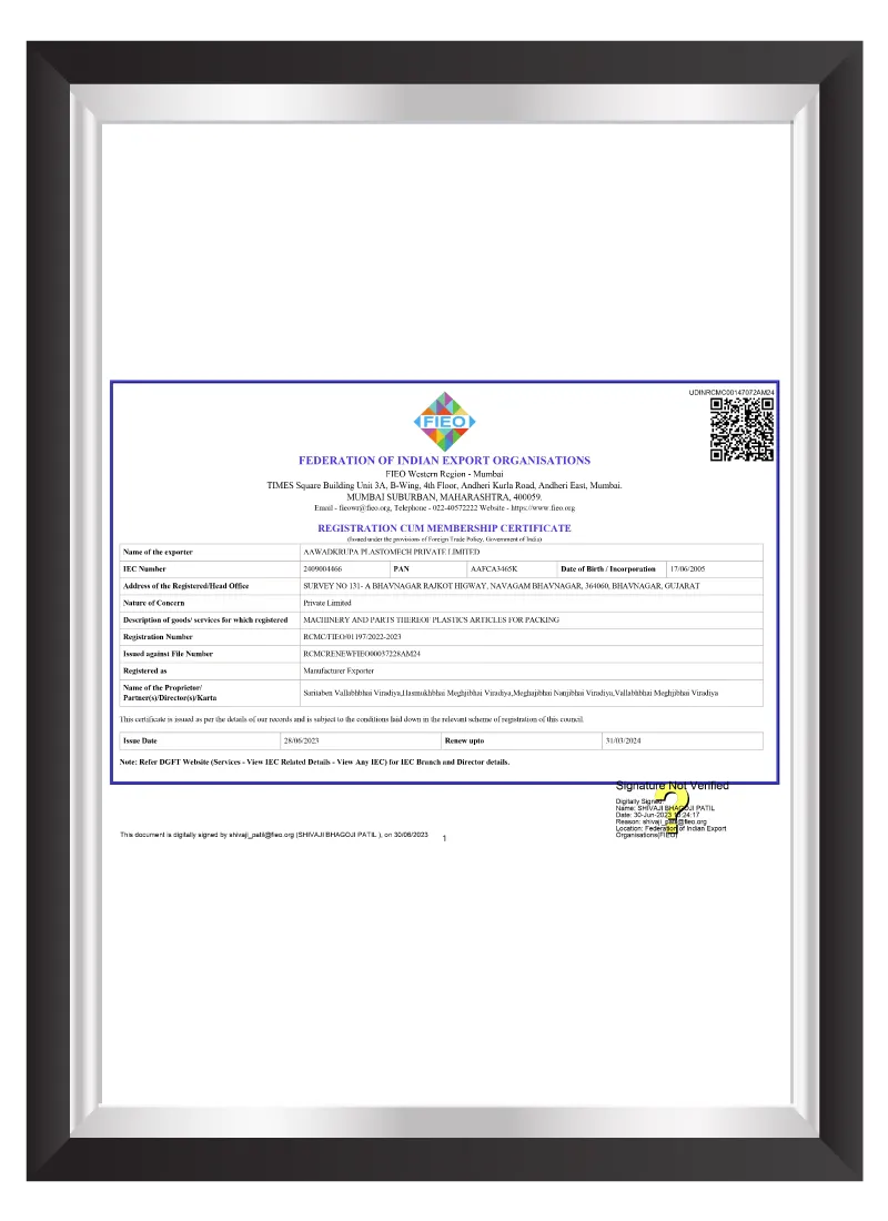 Certificate 1